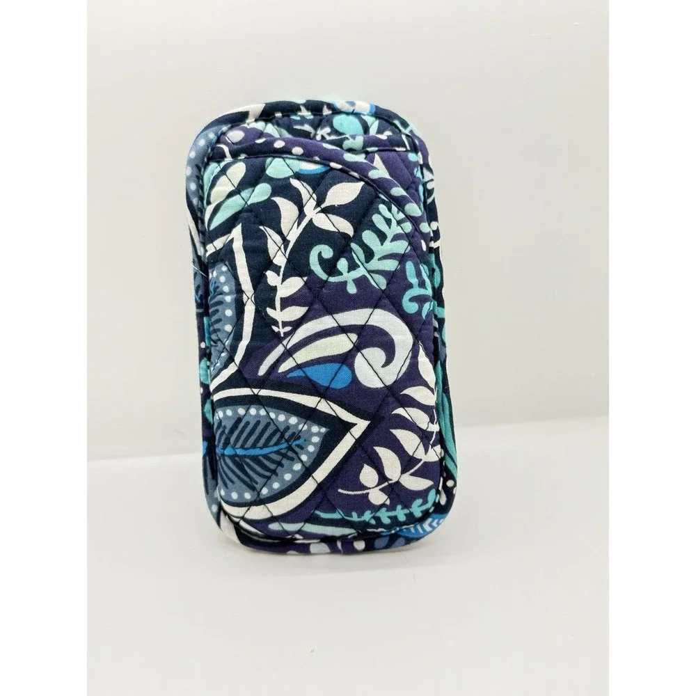 Retired Vera Bradley Blue Island Medallion Double Eye Case Cottagecore Y2K